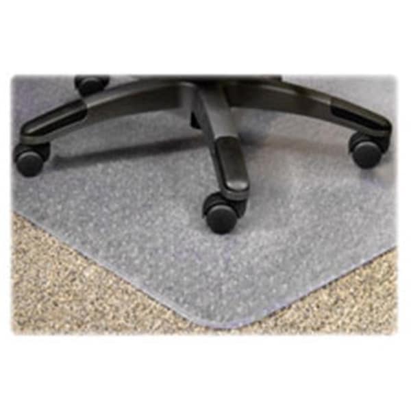 Ricki'S Rugs Standard Chairmat; 36 in. x 48 in.; Lip 19 in. x 10 in.; Clear RI686816 - main